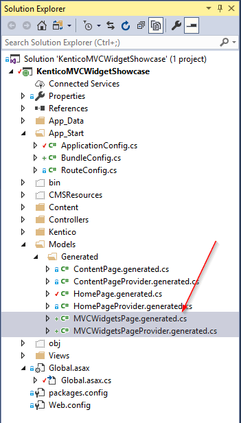 MVC Widgets Page 4